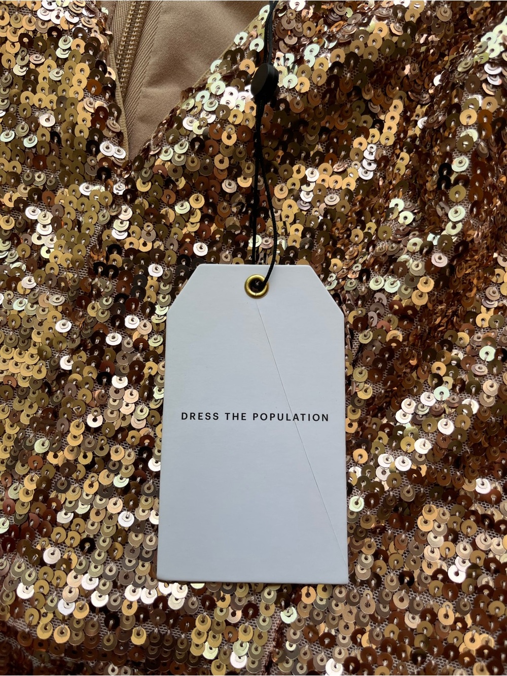 Dress the Population Sequin Gown - Picture 11 of 15
